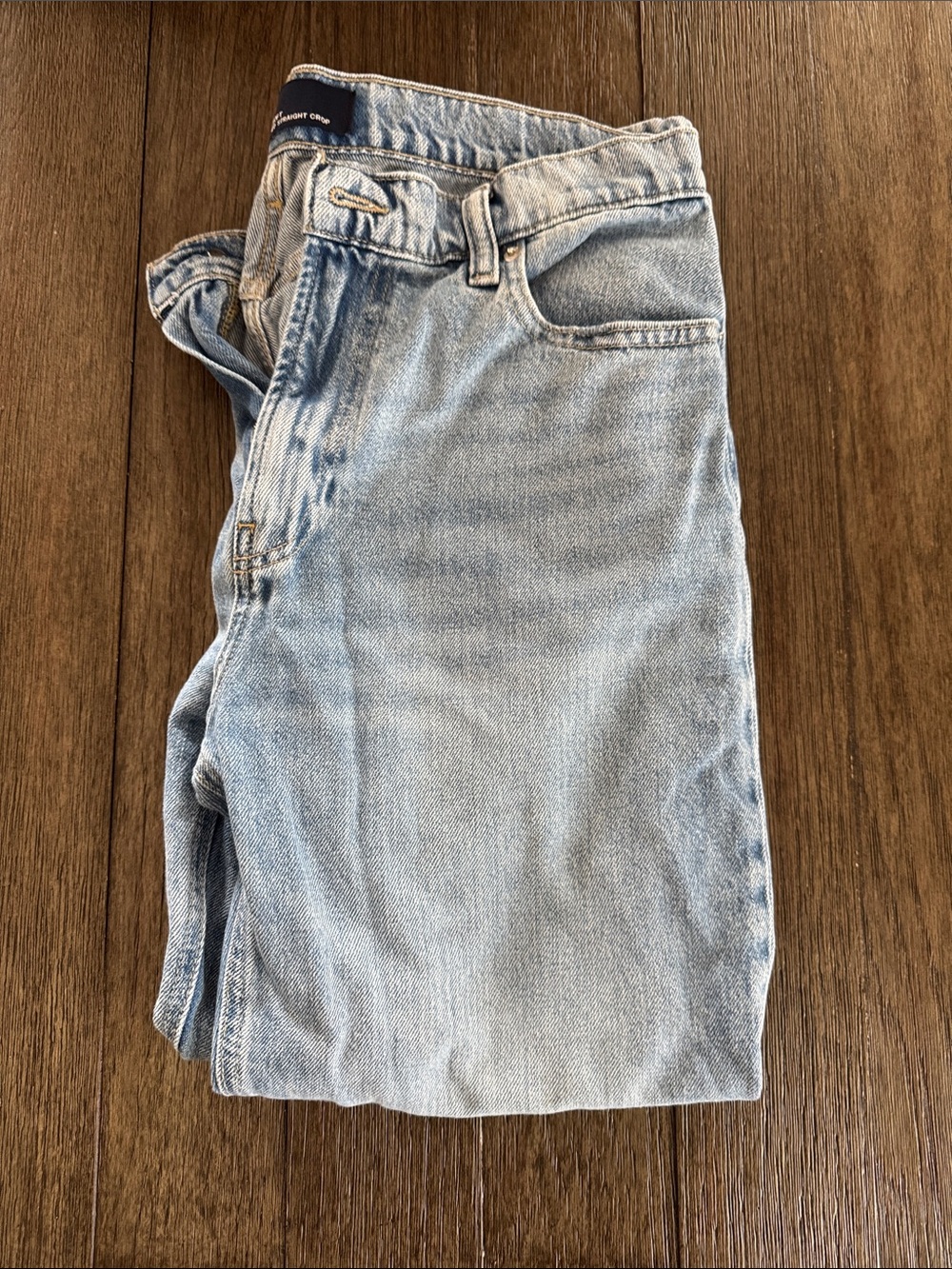 GAP Light Wash Straight Leg Jeans